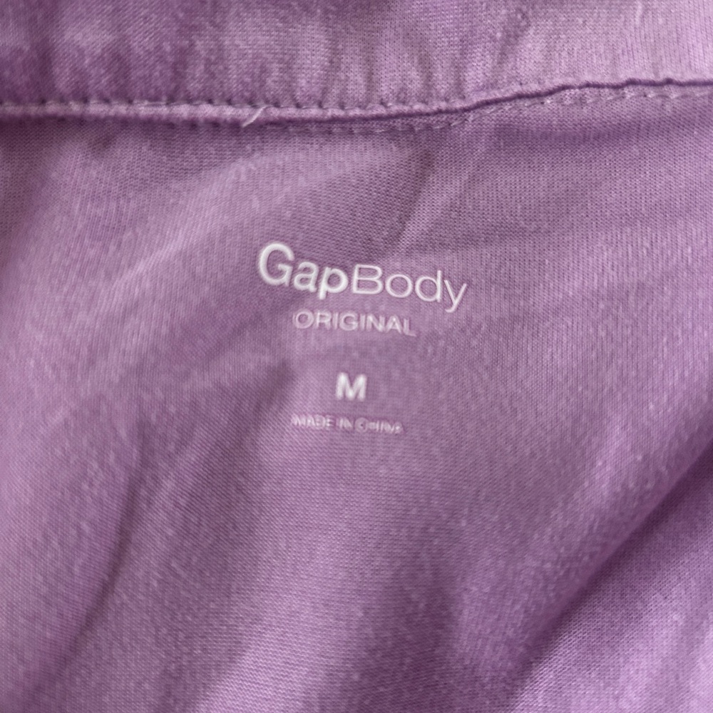 Ladies Gap Body ultra soft modal pyjama lounge set (SHORT SLEEVE TOP) - Picture 3 of 4